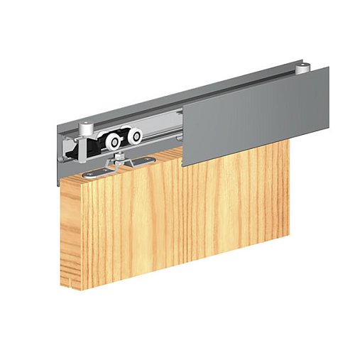 Розсувна система VALCOMP Herkules HS120 довжина 4 м (2+2) на 2 полотна вагою до 120 кг - Фото №2