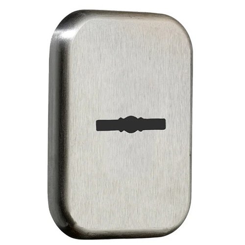 Накладка сувальдна AZZI FAUSTO MDM/LINE/CT/CS прямокутна матовий хром - Фото №1