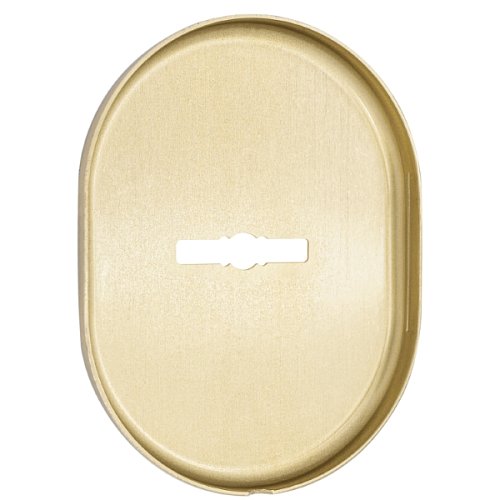 Накладка сувальдна AZZI FAUSTO MDM/OS овальна стандарт латунь матова - Фото №2