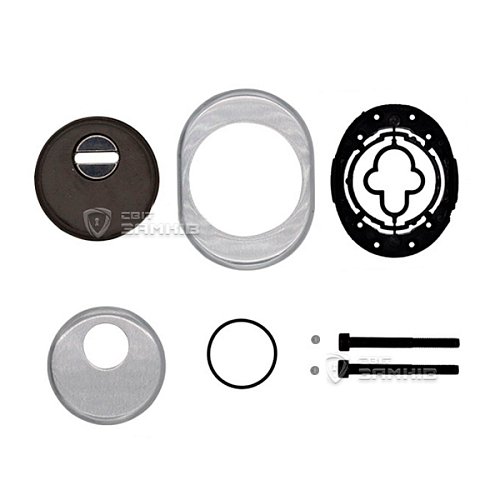 Протектор AZZI FAUSTO F23 Antitubo SB Widia 25 мм матовый хром - Фото №4