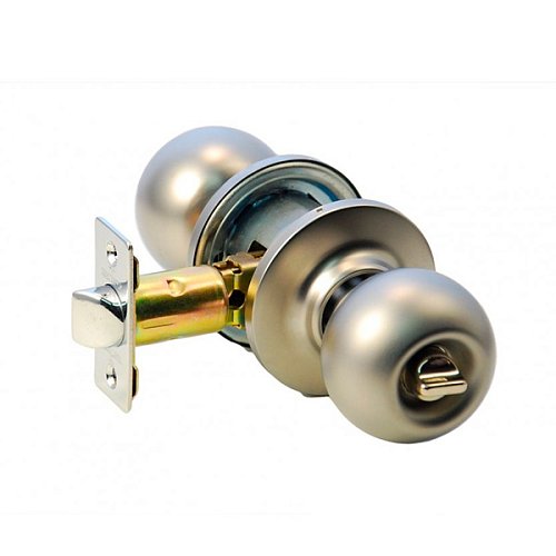 Ручка-защелка TESA Bola (BS60/70мм) WC матовый хром - Фото №1