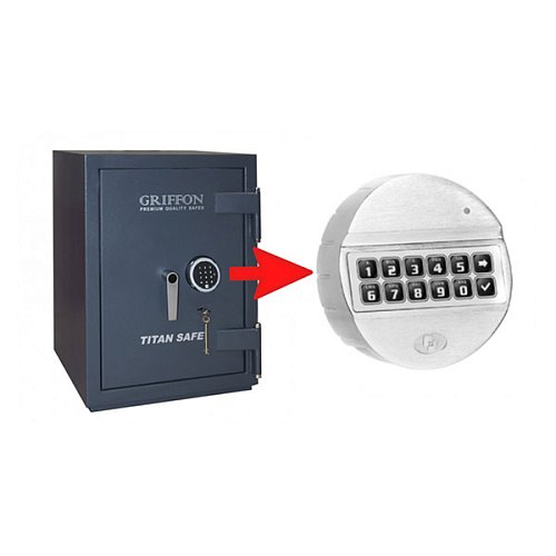 Сейф вогнезламостійкий GRIFFON CL III.68.Е - Фото №3