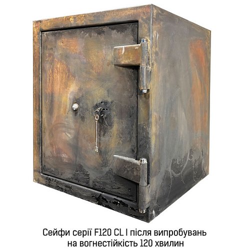 Сейф вогнезламостійкий GRIFFON F120CL I.63.ET BLACK - Фото №6