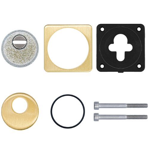 Протектор AZZI FAUSTO Antitubo HB-PATT 25 мм ME50/QSLIM/OS квадратний латунь матова - Фото №6