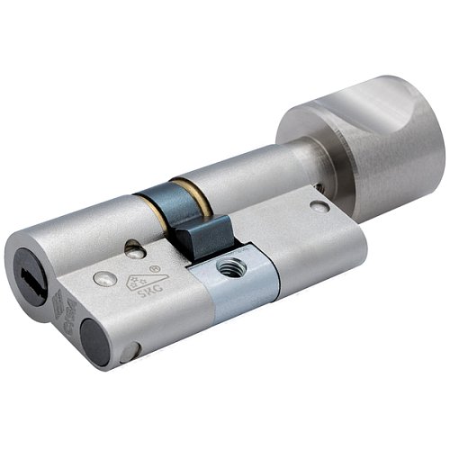 Циліндр CISA RX (модульний) 100T (60*40T) нікель матовий 5 ключів - Фото №5
