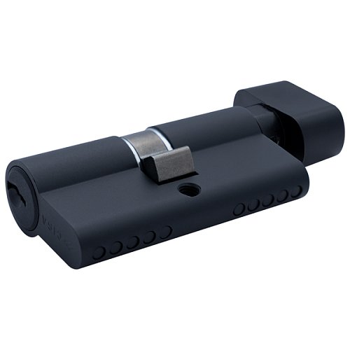 Цилиндр CISA C2000 80T (35*45T) черный - Фото №2