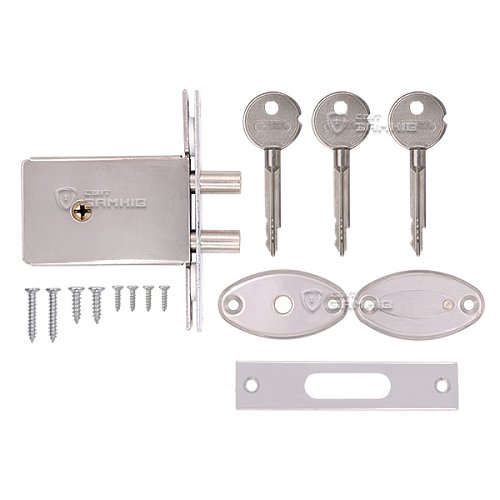 Механізм замка SHERLOCK 05.407-KIR (BS49мм) 3 ключа - Фото №4