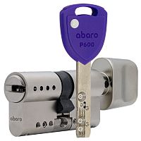 Циліндр ABARO P600 (модульний) 62T (31*31T) Ni нікель сатин 5 ключів
