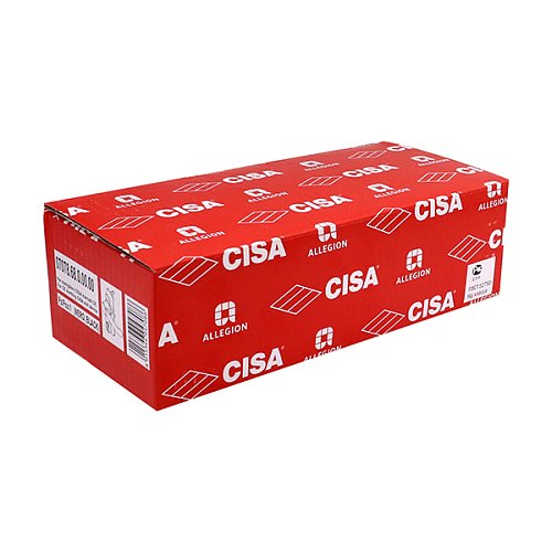 Ручка на планці для накладної антипаніки CISA 07078.68 з циліндром C2000 чорна - Фото №9