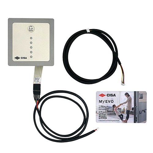 Внутрішня кнопка CISA 06525.51.0.L8 для замків серії MyEvo алюміній - Фото №4