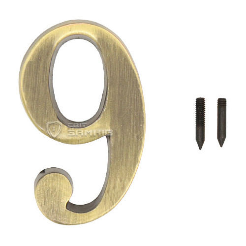 Цифра "9" OGR бронза - Фото №2