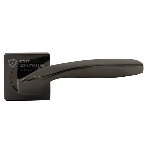 Ручки на розеті KEDR R06.045-AL black nickel чорний нікель - Фото №4