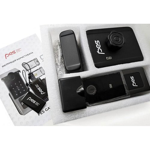 Умный замок PES Gate накладной черный - Фото №5