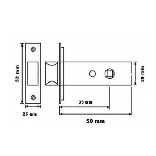 Комплект замка LOCKOD LC180 (BS35мм) механический кодовый - Фото №9