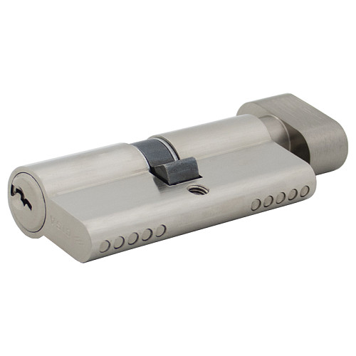 Циліндр CISA C2000 70T (30*40T) нікель матовий 3 ключі - Фото №2