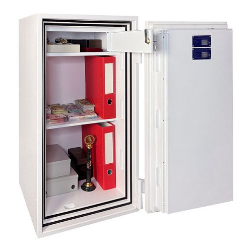 Сейф вогнестійкий GRIFFON FRS.90.K WHITE - Фото №4