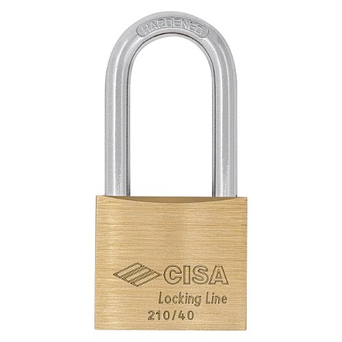 Замок навісний CISA LL POP 21011.40 довга дужка (40 мм, 2 ключа) - Фото №2 Замок навісний CISA LL POP 21011.40 довга дужка (40 мм, 2 ключа) - Фото №2