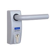 Ручка антипаника на планке TESA Modular Vector 72 мм серая с цилиндром