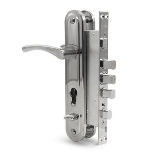 Замок врезной APECS T-0523-C-CR прав (BS60*80мм) никель полированный - Фото №1