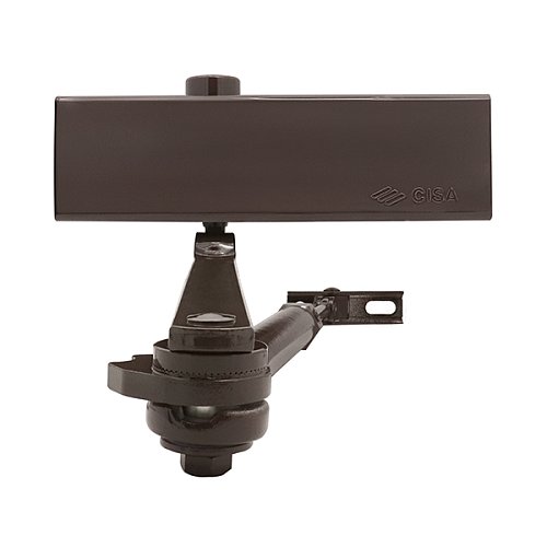 Дотягувач CISA C1511.03.0.88 Professional Plus2 STD HO з фіксацією до 80 кг коричневий - Фото №2