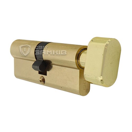 Циліндр AVERS DM 60T (30*30T) латунь полірована - Фото №3