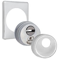 Протектор AZZI FAUSTO Antitubo SB 25 мм ME50/TEKNO/CL прямоугольный хром полированный