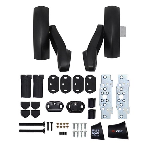 Антипаника накладная CISA Fast Push 59001.10 с язычком со штангой 1200 мм красная - Фото №18