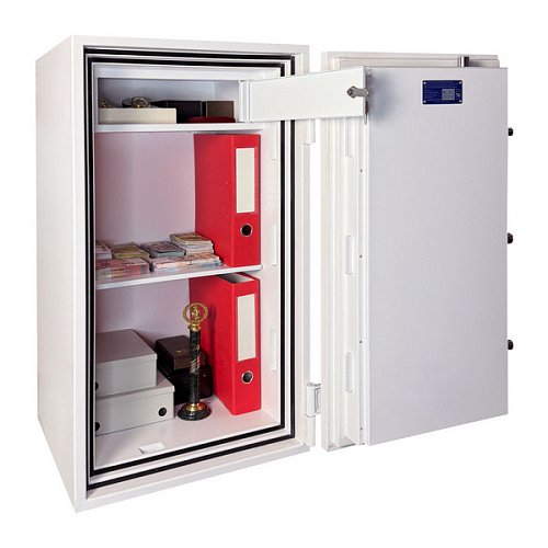 Сейф вогнестійкий GRIFFON FRS.90.E WHITE - Фото №4