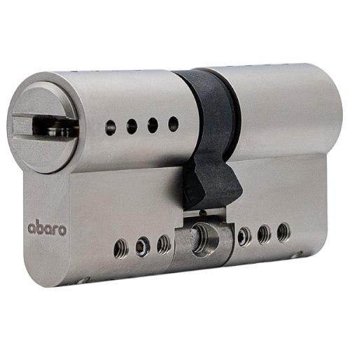 Циліндр ABARO P600 (модульний) 92 (46*46) Ni нікель сатин 5 ключів - Фото №2