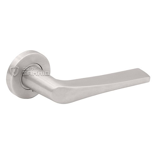 Ручки на розетте SHERLOCK SS 1118 нержавеющая сталь матовая - Фото №2