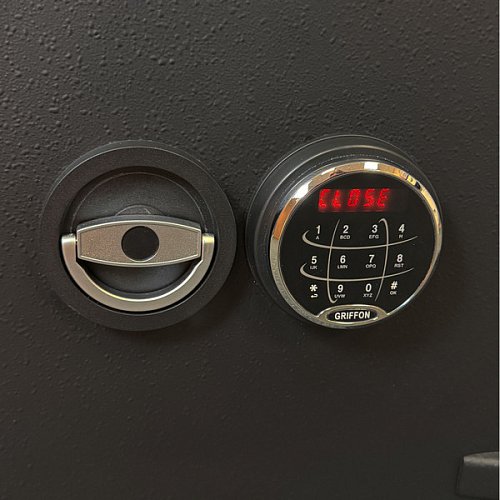 Сейф вогнестійкий GRIFFON FRS.45.E BLACK - Фото №14