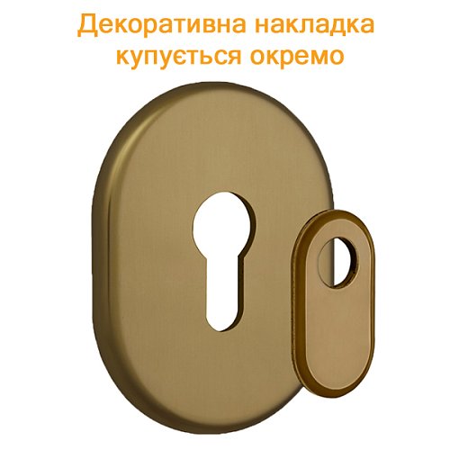 Щиток DISEC A2427 овальная бронза - Фото №4