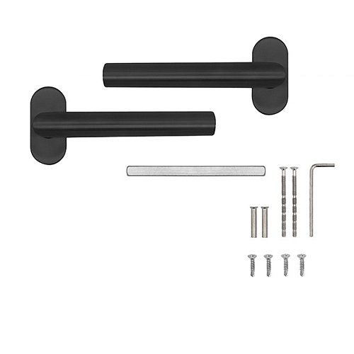 Ручки на розеті ABARO Lido MM чорний - Фото №7