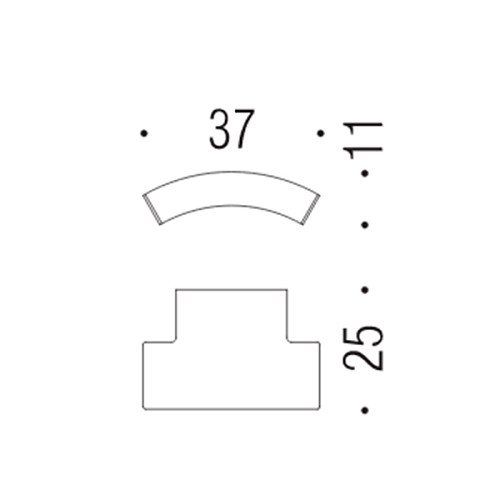 Ручка мебельная COLOMBO Design Formae F521 хром - Фото №3