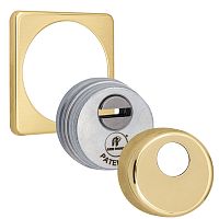 Протектор AZZI FAUSTO Antitubo SB 25 мм ME50/QSLIM/O квадратная латунь полированная