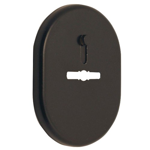 Накладка сувальдная AZZI FAUSTO MDM/CV/VN внутренняя черная - Фото №1