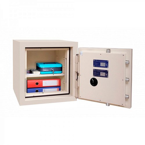 Сейф вогнезламостійкий GRIFFON CL II.50.K.E CREAM - Фото №2