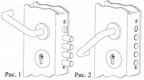Механізм замка CISA 56835 Comfortlock (BS67,5*85мм) хром матовий - Фото №2