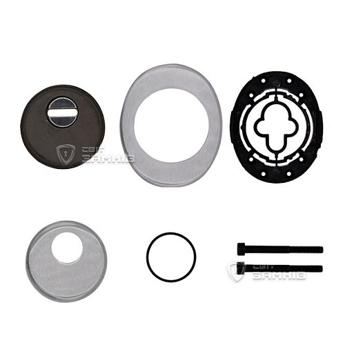 Протектор AZZI FAUSTO F23 Antitubo Widia 25 мм 85х70 матовый хром - Фото №4