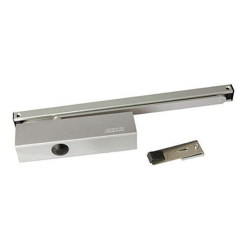 Дотягувач GEZE TS 5000 SLD HO з фіксацією до 120кг Срібний - Фото №2