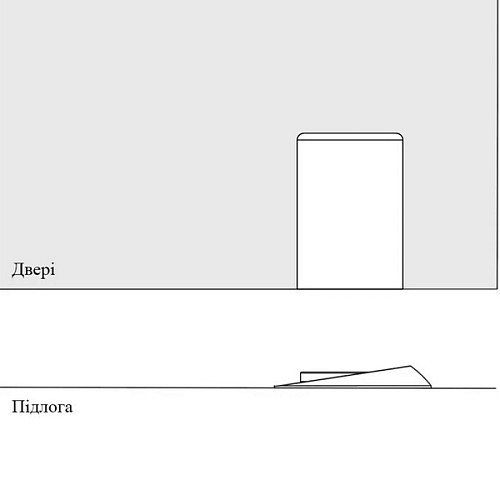 Стопор дверной скрытый VERUM Stoppino X серый магнитный матовый - Фото №5