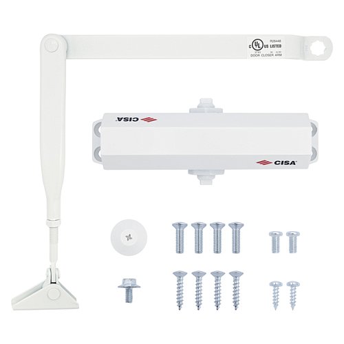 Дотягувач CISA 60470.03.0.45 STD до 80 кг білий - Фото №5