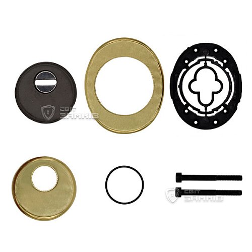 Протектор AZZI FAUSTO F23 Antitubo Widia 25 мм 85х70 полірована латунь - Фото №4