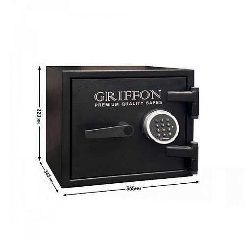 Сейф вогнезламостійкий GRIFFON CL III.32.E BLACK - Фото №2