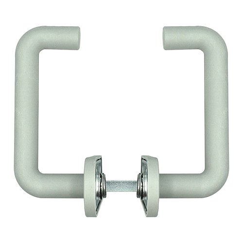 Ручки противопожарные на планке MARVON SP1 нажимная-нажимная 72мм серый матовый - Фото №3