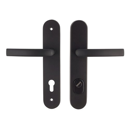 Ручки на планці SIBA HSS Guardian 85 матовий чорний (без пружини) - Фото №2