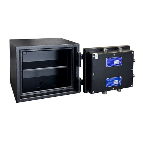 Сейф вогнезламостійкий GRIFFON CL III.32.K BLACK - Фото №2