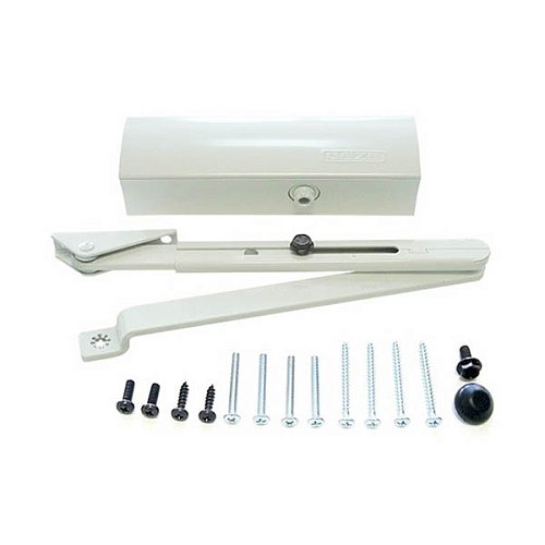 Дотягувач GEZE TS 1500 STD HO з фіксацією до 80кг Білий - Фото №2