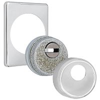 Протектор AZZI FAUSTO Antitubo HB-PATT 25 мм ME50/TEKNO/CL прямокутний хром полірований