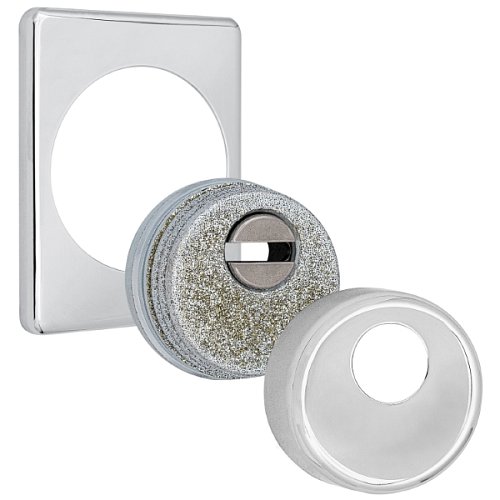 Протектор AZZI FAUSTO Antitubo HB-PATT 25 мм ME50/TEKNO/CL прямокутний хром полірований - Фото №1